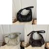 Pu Retro Dumpling Bag With Zipper Closure For Casual Street Style Daily Use