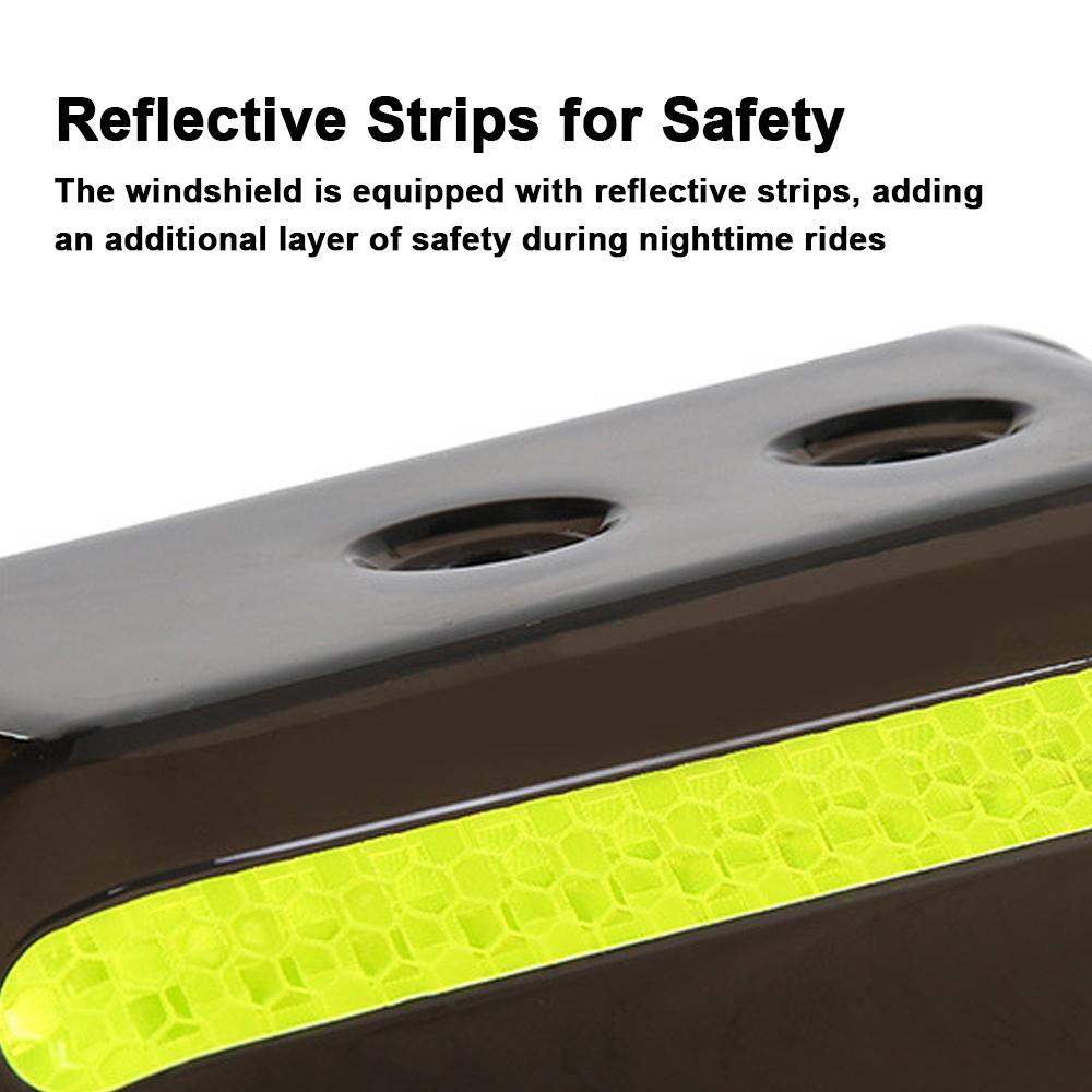 Electric Bicycle Handguards Motorcycle Hand Guards Protector Universal Handlebar Windshield Windproof & Rainproof