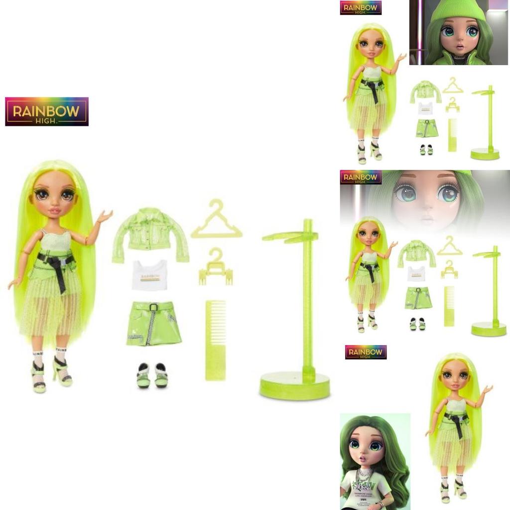 Набор модной куклы Rainbow High для девочек, игрушка-переодевание принцессы со сменными нарядами, реалистичная кукла