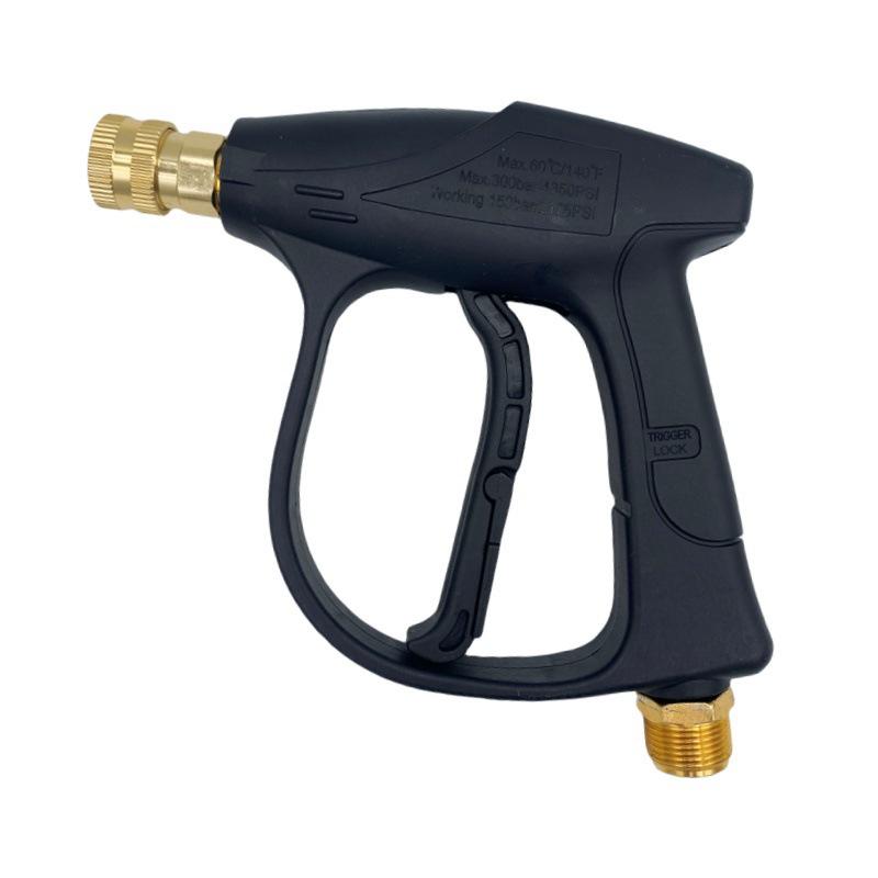 Popular Short High-Pressure Water Gun for Car Wash - Aluminum, Lightweight, 1/4 Quick Connect