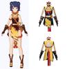 Impact Xiangling Genshin Cosplay Costume Anime Women Dress Party Uniform Outfit