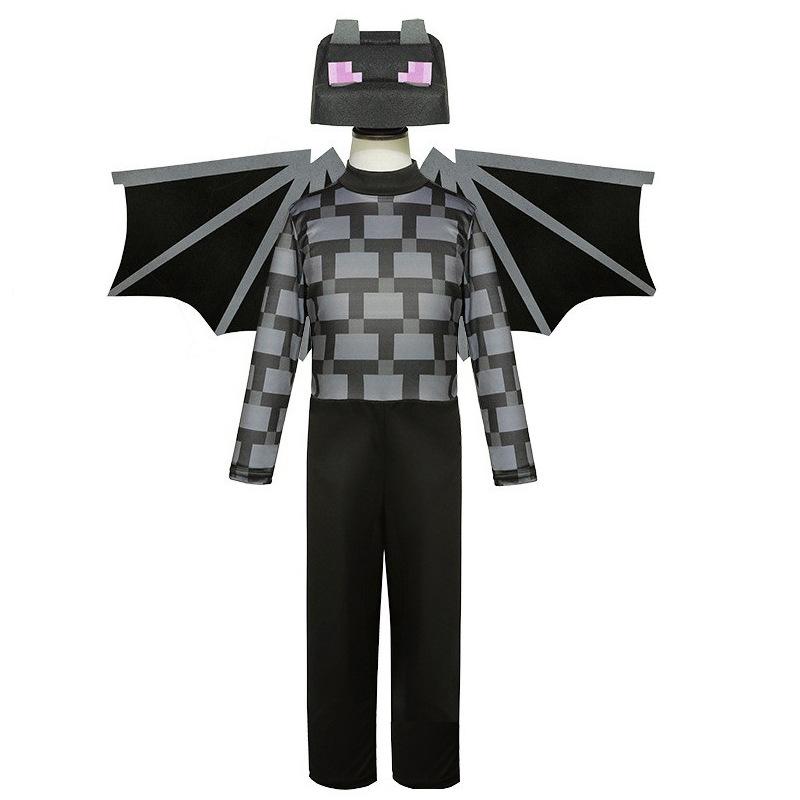 Minecraft Diamond Armor Series Halloween Cosplay Role Show Costume