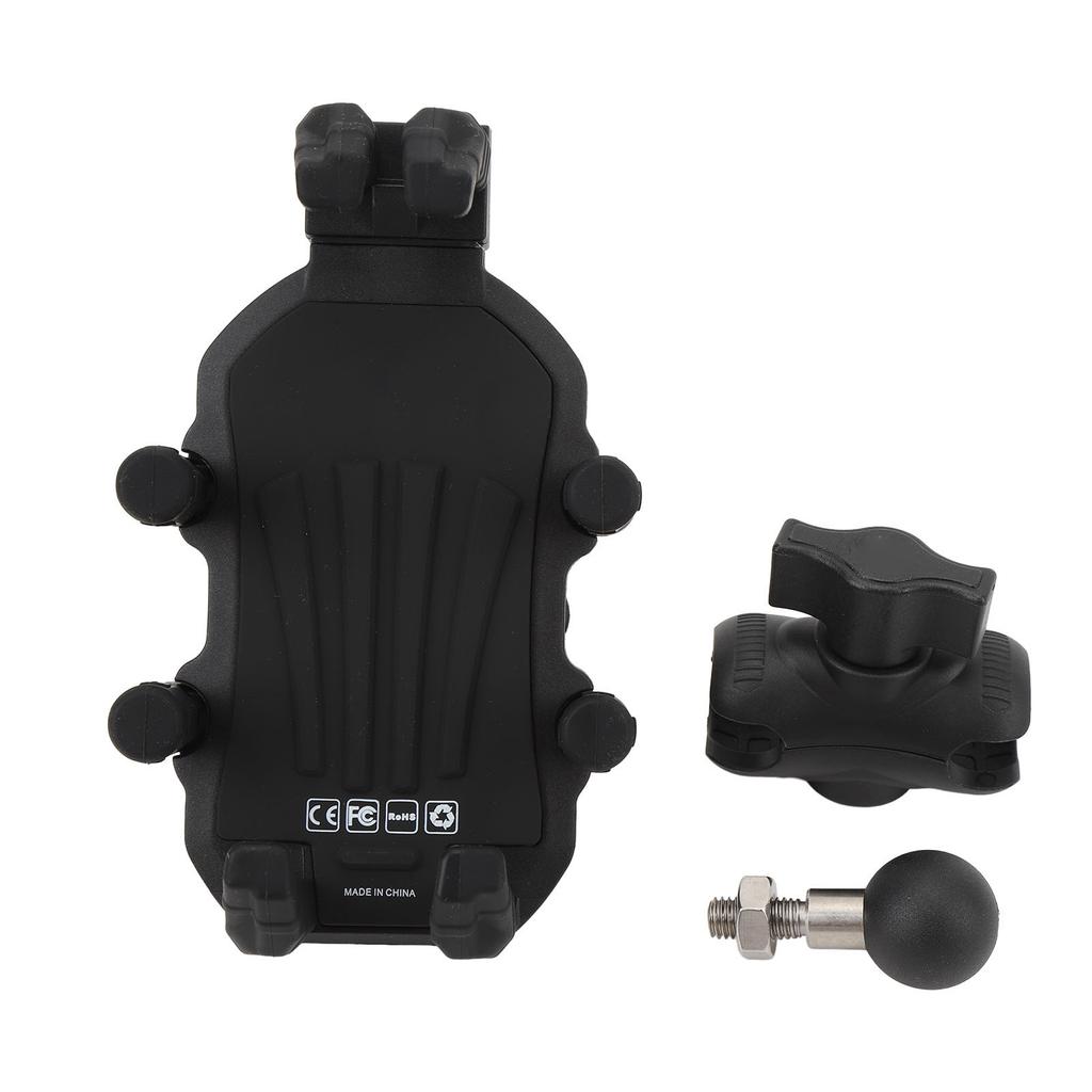 Крепление для телефона на вилку мотоцикла с гасителем вибрации, высокоскоростное, надежное, регулируемое крепление для