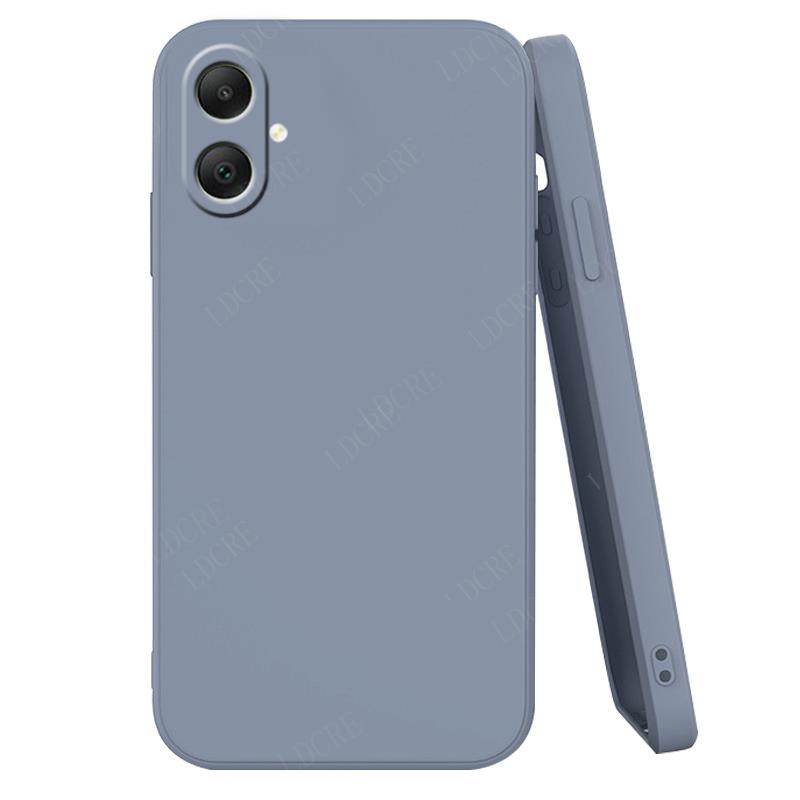 Для Samsung Galaxy A06 чехол Samsung A06 Capas противоударный оригинальный жидкий силикон мягкий TPU Fundas Samsung A06 A16 A05 A15