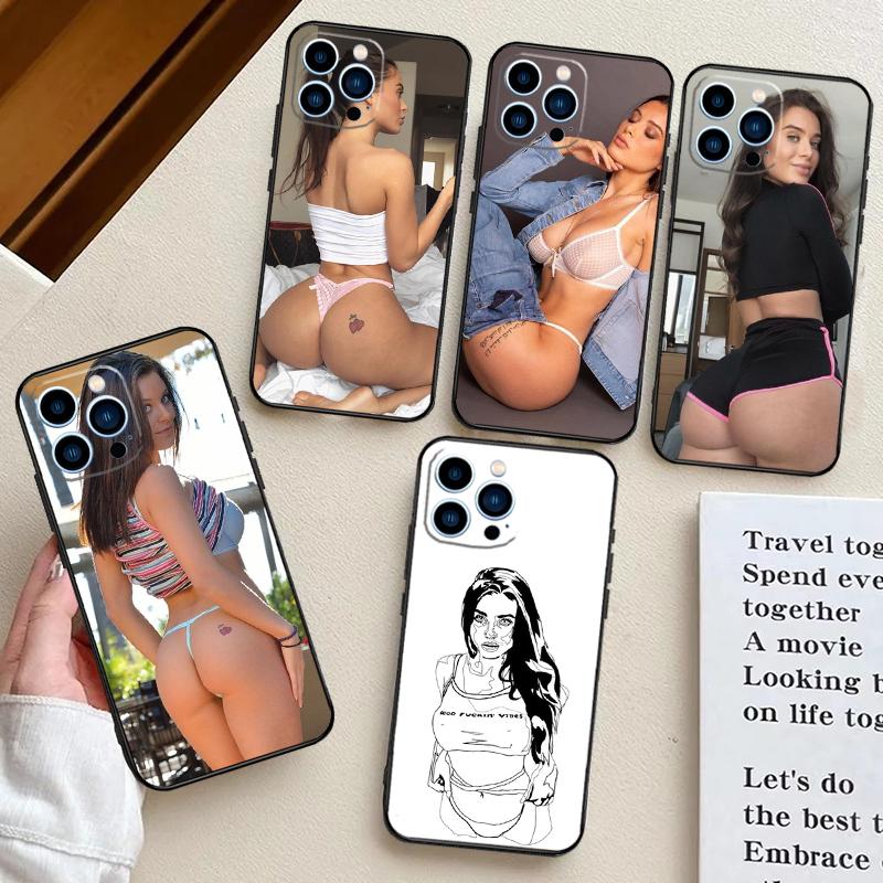 Sexy Lana Rhoades Case For Oppo A18 A38 A58 A78 A98 A74 A94 A54 A15 A17 A57 A6 A5 Pro A16 A76 A96 A40 A60 A80