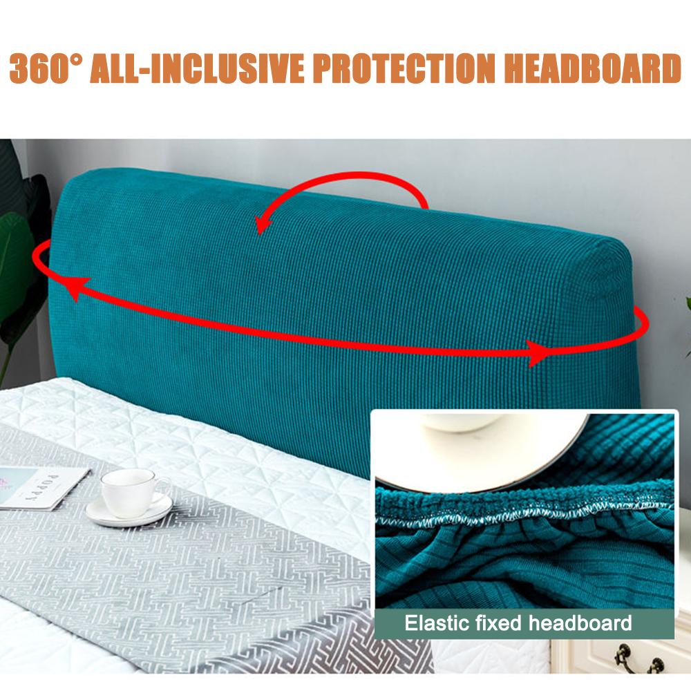 Чехол на изголовье кровати, эластичный жаккардовый чехол на изголовье кровати, эластичный чехол на спинку кровати, защитный чехол для спальни