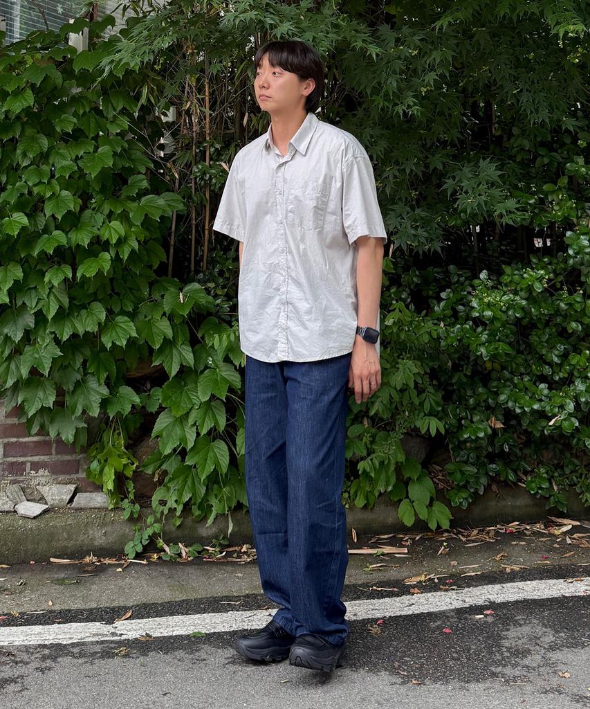 BLOND9 Summer Wide Denim Pants_Dark Indigo