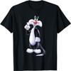 Футболка Sylvester из Looney Tunes, аэрография