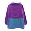 L.L.BEAN 80s Outdoor Vintage Half Zip Nylon Jacket XL Purple X Blue Kid's Used