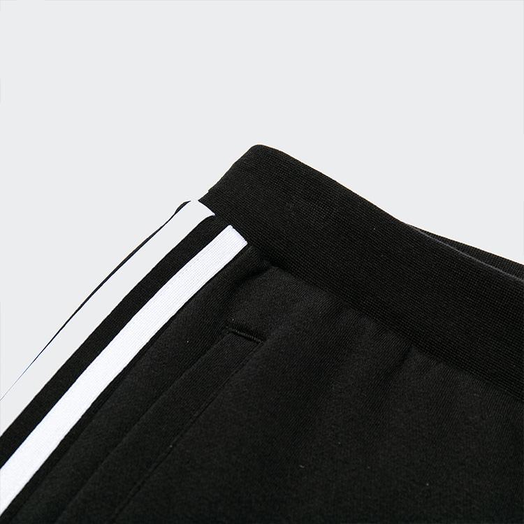 Adidas Neo Logo Print на флисовой подкладке, теплые облегающие джоггеры, женские брюки, черные GQ8274