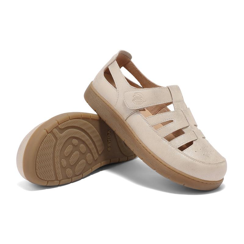Senda Roman Sandals Women's 2026 Summer New Shopping Mall Same Style Casual Pig Cage Shoes