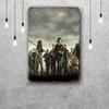 Telltale the walking dead Декоративный плакат Винтажная жестяная вывеска Металлическая вывеска Декоративная табличка для паба Бара Мужской берлоги Клуба Настенное украшение