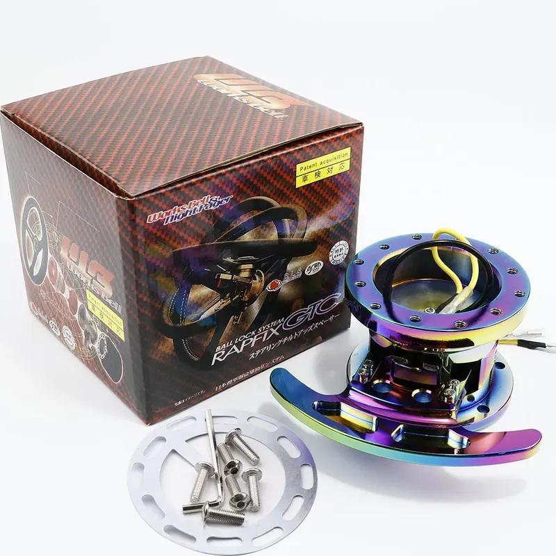 Новый High WORKS BELL GTC Наклонный гоночный руль Быстросъемный ступичный адаптер Съемный корпус Комплект рулевой колонки