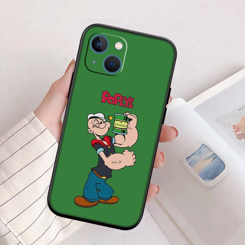 RP53 P-Popeyes New High-End Shell Phone Case for Redmi Note 8 9 Pro Max 9S 9T 9C NFC 8T 8A 10A A4