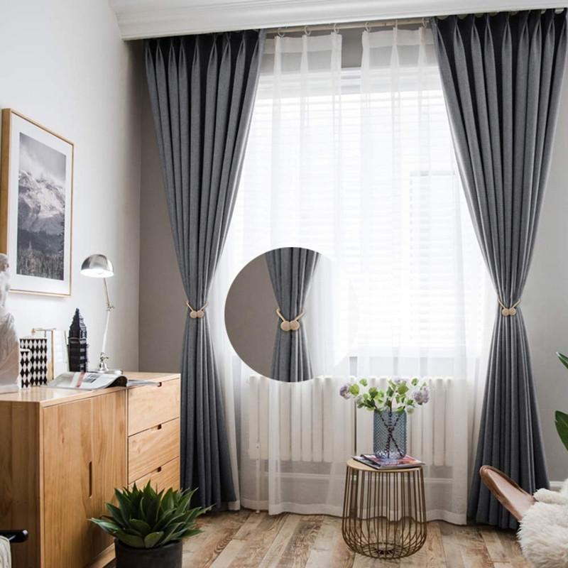 Декоративная веревка для штор, подхваты для штор, магнитные крючки для домашнего офиса, декоративный дизайн гостиной