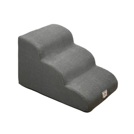 Лестница для маленьких собак, изогнутые ступеньки для собак, комнатная рампа для щенков и пожилых питомцев, моющаяся