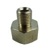 Practical Copper Gas Stove Connectors 3/8Inch 1/4Inch Left Hand Thread Adapters Convenient for Outdoor Cooking
