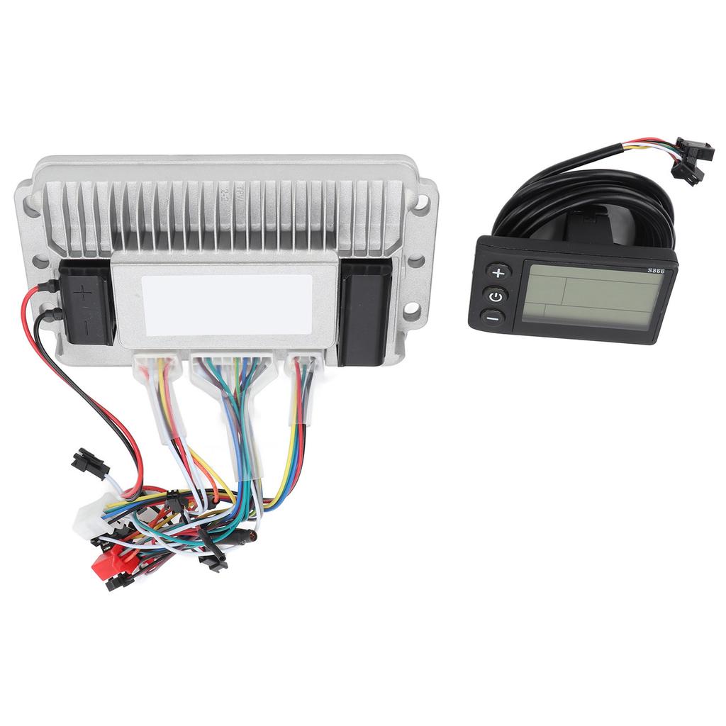 48V 60V 1000W Brushless Motor Controller LCD Display Set 3 Mode Sine Wave Controller Kit for Electric Bike