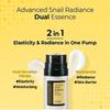 COSRX Advanced Snail Radiance Dual Essence 80ml AUTHENTIC STORE