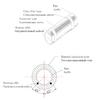 1~10m Self Regulating Heating Cable Water Pipe Anti-Freeze Protection with EU Plug Pre-assembled Heating Wire