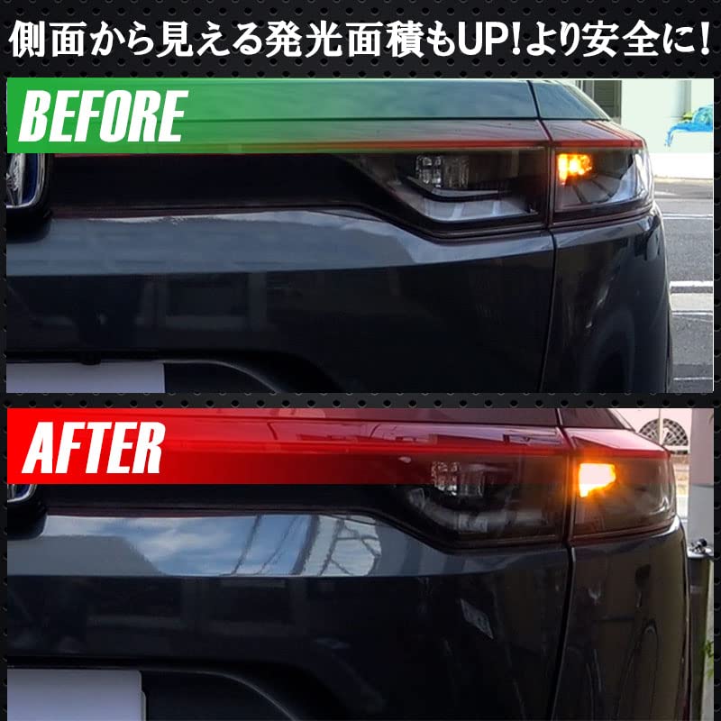 VEZEL Гипер Флэш Канселлер Светодиодная Лампа Указателя Поворота Соответствует Техосмотру Встроенная