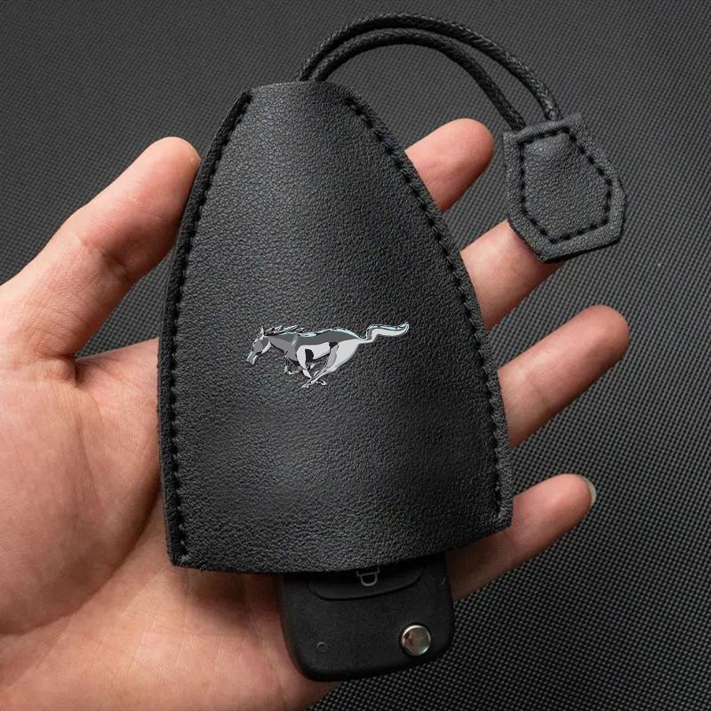 1 шт. Чехол для ключа автомобиля Чехол для ключа с пультом управления Блокирующий чехол-мешочек Для Ford Mustang F10 Zapatillas Miniatura Gt Shelby 2005 2015 Женский 2012 Kuga