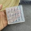 3D силиконовая форма для нейл-арта Дизайн Бантик Лента DIY Украшение для ногтей Форма для поделок из смолы, глины, эпоксидной смолы, УФ-геля Инструменты для ногтей