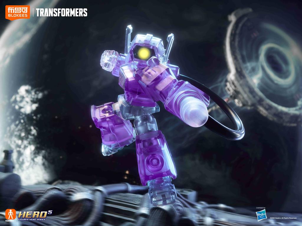 Blokees Devastator Transformers Starry Edition Vol.3 Devastator OPTIMUS PRIME MEGATRON BUMBLEBEE Armored Robot Blind Box Kid Toy