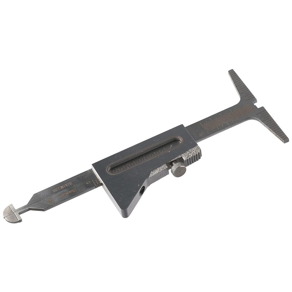 Калибр трубы из нержавеющей стали Дюймовый и метрический калибр Тест локтевого сварщика Осмотр манометра сварного шва