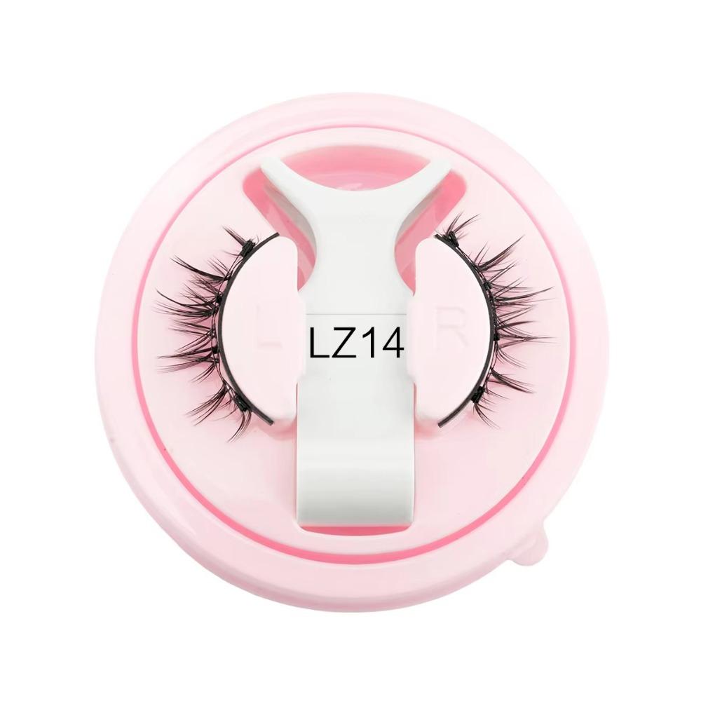 Winged Magnetic Eyelashes Reusable False Eyelashes with Tweezer Magnetic 3D Mink Lashes Eye Makeup