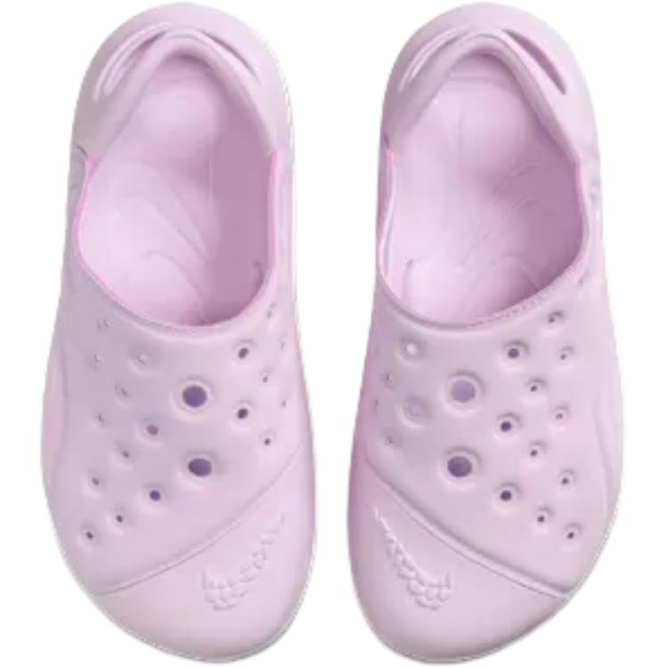 Nike Aqua Swoosh Sandal PS Doll Kids Sneakers Purple Steam FN0876-500