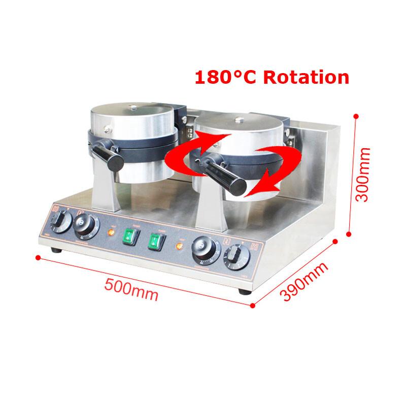 220V Hamburger Machine Burger Machine Ice Cream Waffle Machine Panini Press Baking