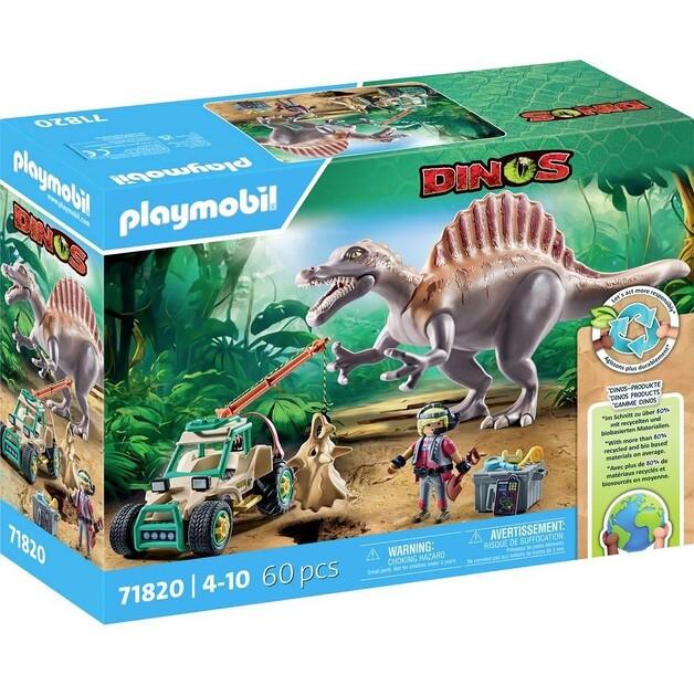 Конструктор Playmobil 71820 Dinos атака Спинозавра