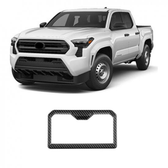 ДЛЯ Toyota Tacoma 2024 2025 Карбоновое волокно Рамка-накладка на подстаканник 1 шт.