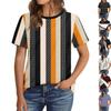 Ayollar Modasi Kundalik Qisqa Qisma Bir Xil Rangli Toplar Pliseli Moda Kiyimlari Futbolka