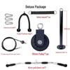 DIY Fitness Equipment High Pull-Down Pulley System