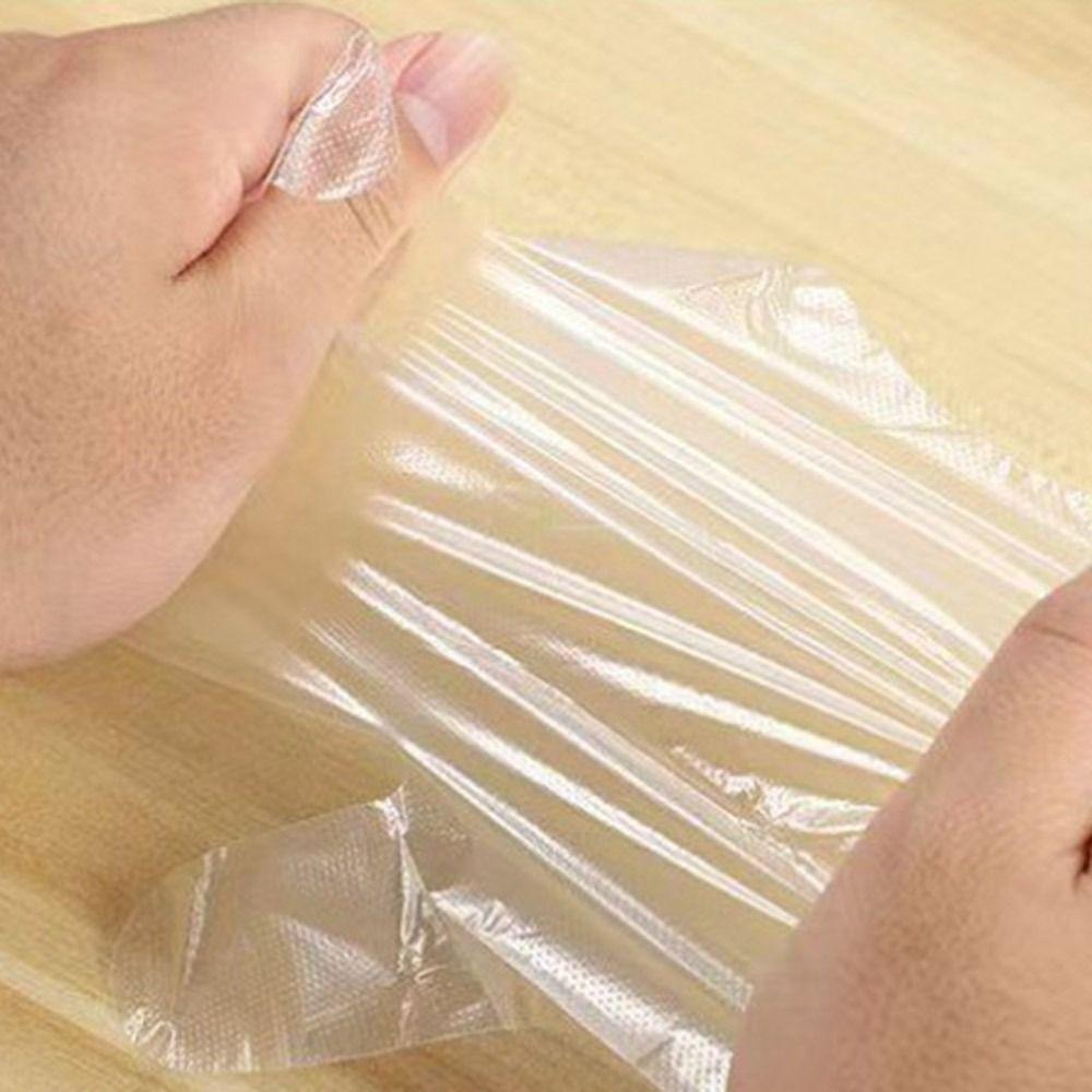 100 шт. Перчатки детские пищевые прозрачные перчатки для малышей перчатки с мультяшной росписью 3-12 лет