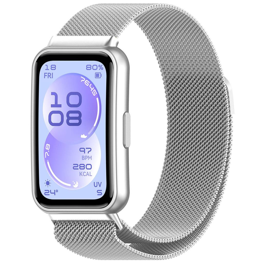 Миланская петля для Huawei Band 11/11 NFC Ремешок из нержавеющей стали для Huawei Band 11 Pro Браслет