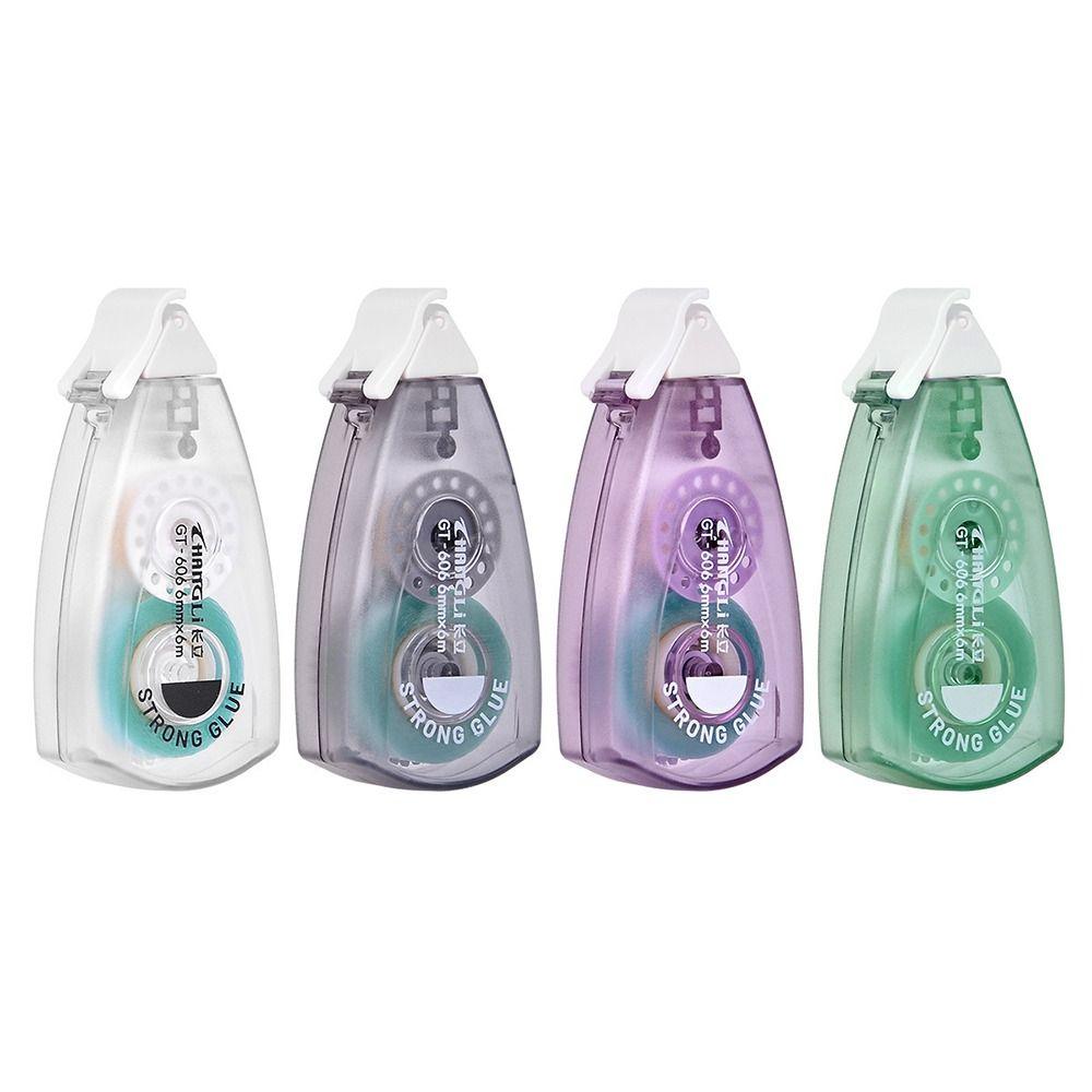 Большая емкость Точечный клейкая лента Сделай сам Скрапбукинг Клейкая лента Ручка Прочная Роликовая клейкая лента Канцелярские товары