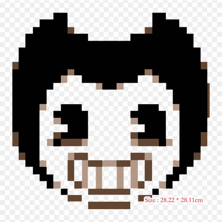 Bendy And The Ink Machine Piper Bendy And The Ink Mach Iron On Heat Transfer Printing Vinyl Patches Sticker for Clothes DIY Appliques Washable Patches