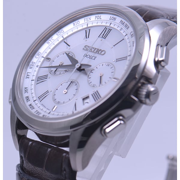 Seiko Dolce DOLCE Series Men's Quartz Wrist Watch - Black / Brown / Silver SACM150 SACM152 SACL009 SACK015 SADZ197 SADA039 SADZ201 Gift Casual
