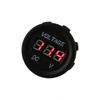 DC 12V LED Voltmeter Insulated Terminals Voltage Tester Gauge  Add Battery Voltage Monitoring