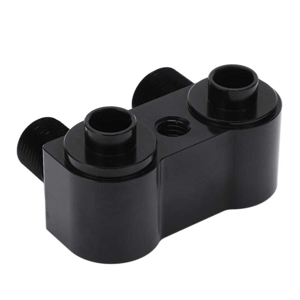 CNC Black A/C Compressor Fitting For LSX LS1 Swap AC Lines Compressor Adapter