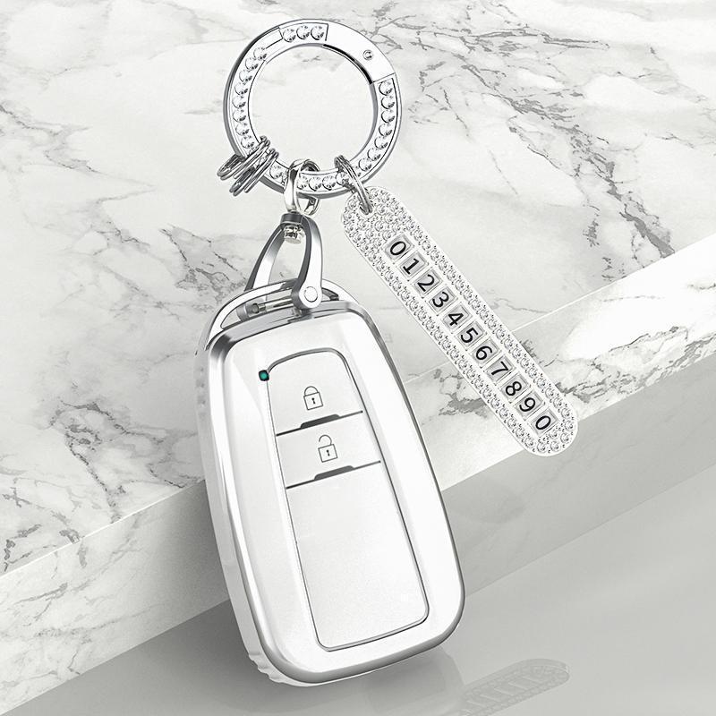 Чехол для ключей Toyota RAV4 2020-2025 - Модная сумка-кошелек на пряжке для мужчин и женщин