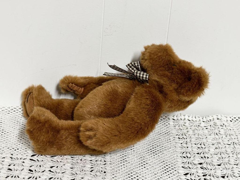 [USED] Excellent condition Bromley teddy bear, RUSS sitting bear