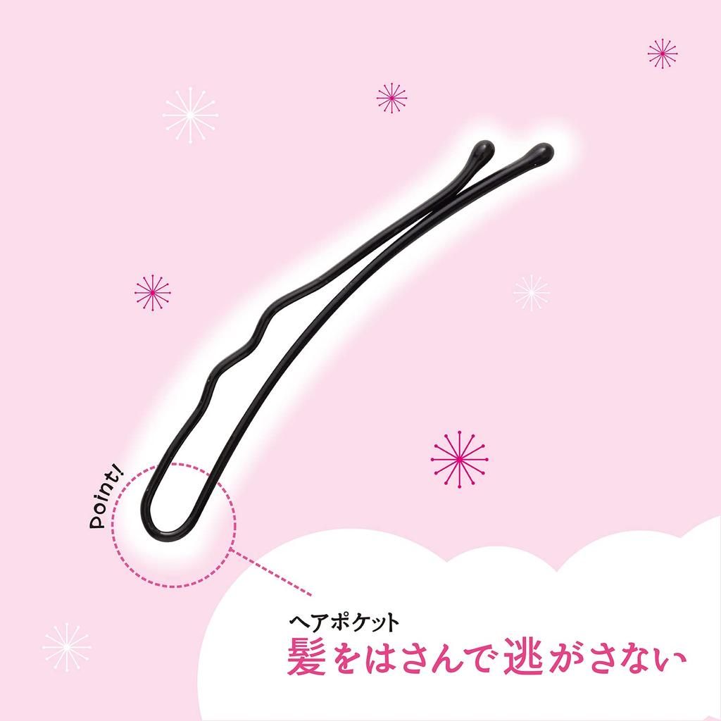 Заколки для волос KAI Strong Hold S (черный)