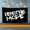 D-Depeche-Mode Band Flag Tapestry Banner For Bedroom Outdoor Living Room Restaurant Bar Wall Decor Party