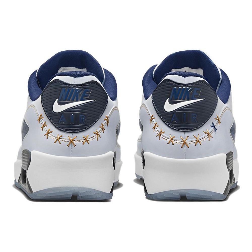 Nike Кроссовки Air Max 90 Golf NRG THE PLAYERS Championship Унисекс Синий Чистый Платиновый Белый FB5055-041