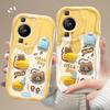 Suitable for Huawei P60 Mobile Phone Case Mate50/40pro Cute Cartoon Cheese Bear Doll Honor 90 Silicone