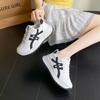 College Style Rubber Sole Running Shoes Women's New Street Shot Versatile Little White Shoes Student Platform Sports Shoes